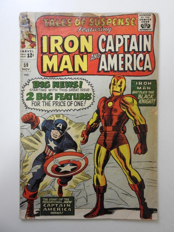 Tales of Suspense #59  (1964) GD+ Condition! See description