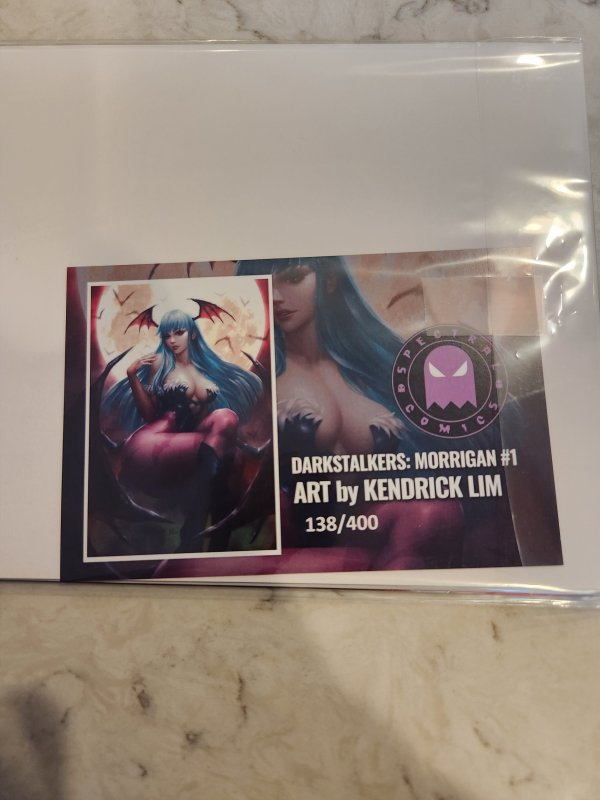 Darkstalkers: Morrigan #1 Kendrick Lim Virgin Variant