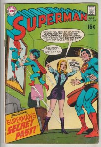 Superman #218 (Jul-69) FN+ Mid-High-Grade Superman
