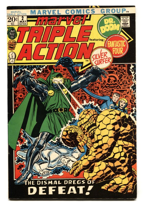 Marvel Triple Action #2 1971 comic book Doctor Doom