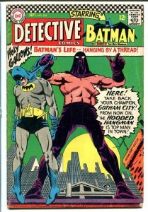 DETECTIVE #355-DC COMIC-HOODED HANGMAN COVER! VG