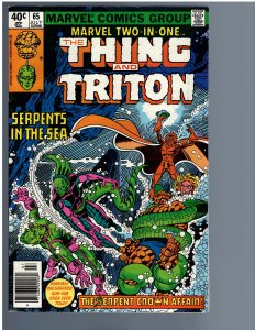Marvel Two-in-One #65 (1980)