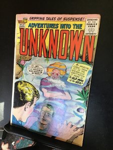 Adventures into the Unknown #115 (1960) Old Man of the Sea!! Mid high grade! FN+