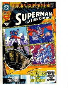 8 Action Comics Feat. Superman DC Comics # 684 685 686 687 (2) 688 689 690 CR12