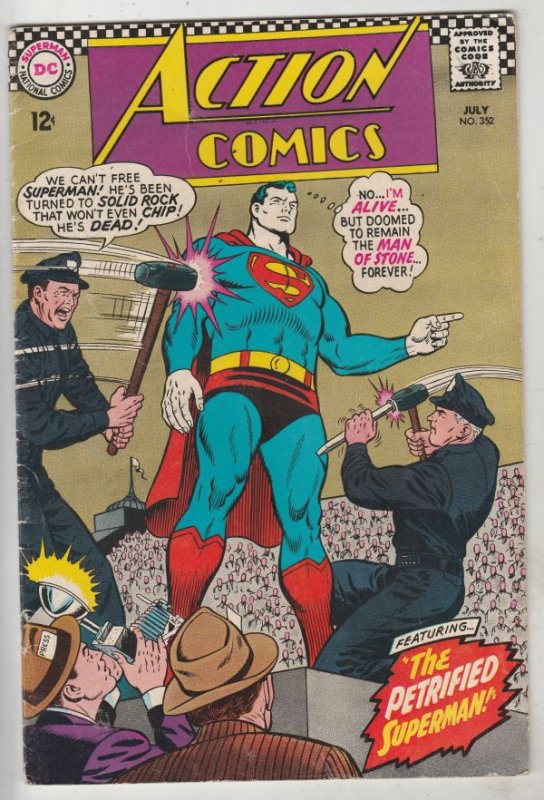 Action Comics #352 (Jul-67) FN+ Mid-High-Grade Superman