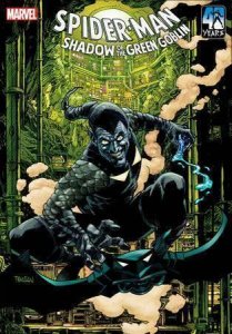 Spider-man Shadow Of Green Goblin #2 Black Costume Var Marvel Comic Book 2024