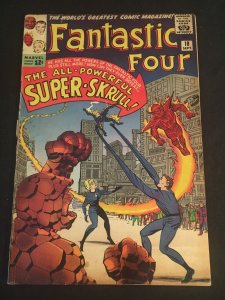 THE FANTASTIC FOUR #18 First Super Skrull, Fair/Good Condition