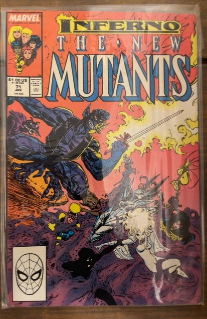The New Mutants #71 (1989) New Mutants 