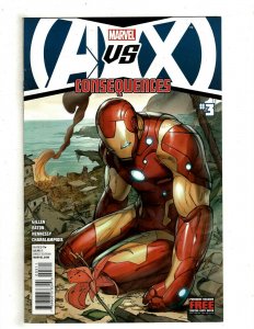 12 Marvel Comics Avengers VS X-Men 1 2 3 Consequences 1 2 3 5 7 Dark + J503