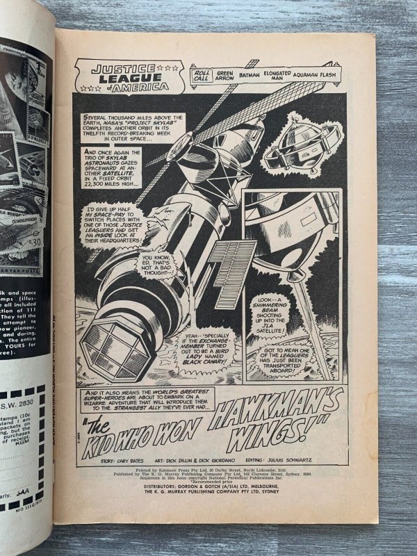 Vintage SUPER ADVENTURE ALBUM #3 VG  4.0 Planet Comics / Hawkman & JLA