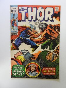 Thor #172 FN- condition writing front cover