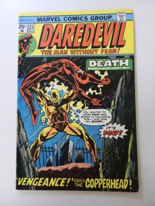 Daredevil #125 (1975) FN condition subscription fold