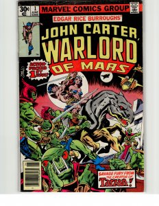 John Carter Warlord of Mars #1 (1977) John Carter Warlord of Mars [Key Issue]