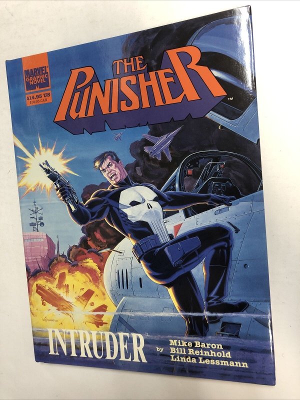 Marvel Graphic Novel The Punisher Intruder (1989) Mike Baron HC