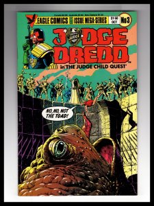 Judge Dredd #3 (1984) VF/NM Beautiful Sharp Hi-Grade! ~ Eagle Comics   / HCA1