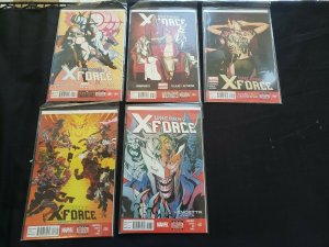UNCANNY X-FORCE 5PC (VF/NM) ISSUES #4, 7, 9, 16-17, STREET FIGHTING MAN 2013-14