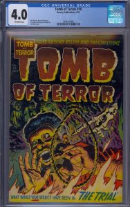 TOMB OF TERROR #10 CGC 4.0 LEE ELIAS PRE-CODE HORROR