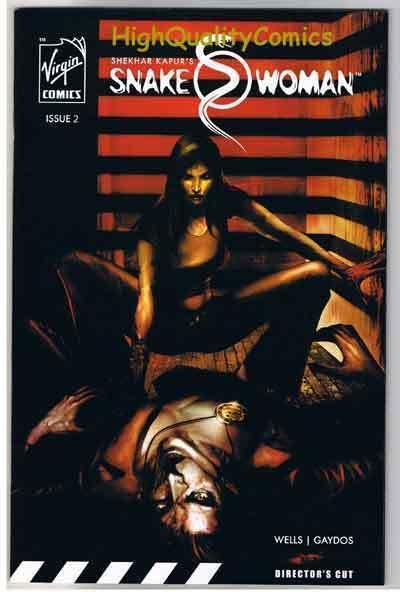 SNAKE WOMAN #2, Virgin Comics,Director's Cut,2006, NM+