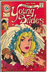 Secrets of Young Brides #1 1975-Charlton-1st issue-swimsuit panels-VG-