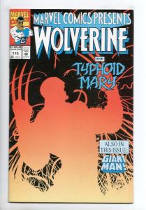 Marvel Comics Presents #115 Wolverine & Typhoid Mary (Marvel, 1992) VF-