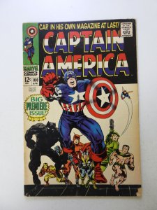 Captain America #100 (1968) VG+ condition