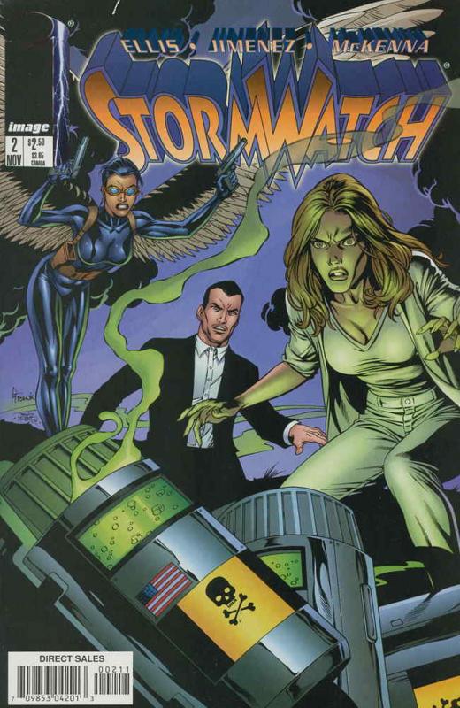 Stormwatch (2nd Series) #2 VF/NM; Image | save on shipping - details inside