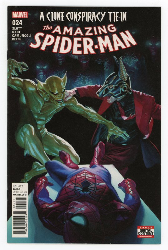 Amazing Spider-Man #24 (2015 v4) Dan Slott Jackal Doctor Octopus NM