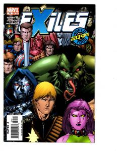 5 Exiles Marvel Comic Books # 71 72 73 74 75 X-Men Daken House of M Blink BH31