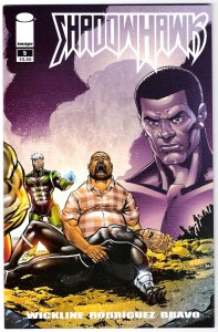 Shadowhawk (5th Series) #5A VF/NM ; Image | Resurrection Spawn Wrap Cover