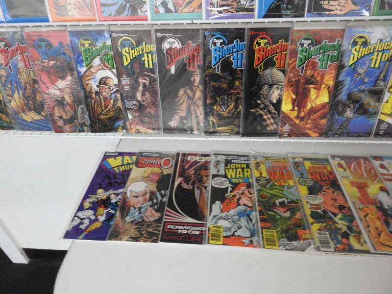 Huge Lot 130+ Comics W/ Sherlock Holmes, The Phantom,  Krull Avg VF Condition!