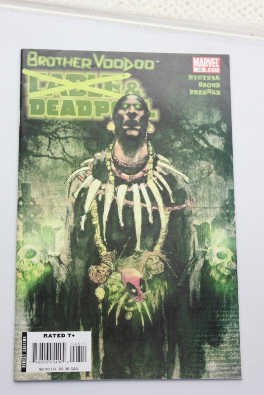 Cable & Deadpool #48 (2008) Brother Voodoo NM