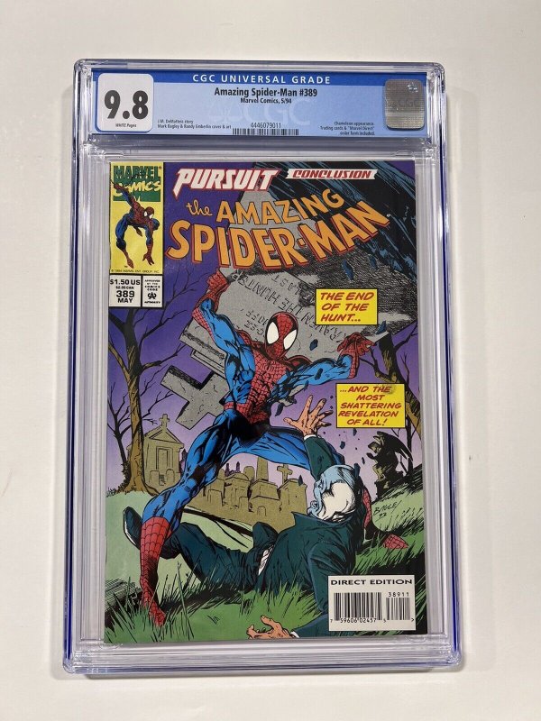 Amazing Spider-Man 389 CGC 9.8 1994 Marvel Comics