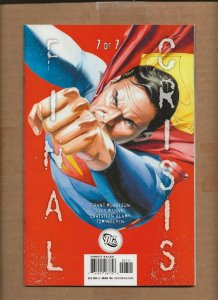 FINAL  CRISIS #7  1ST APPEARANCE  CALVIN ELLIS SUPERMAN COVER DC