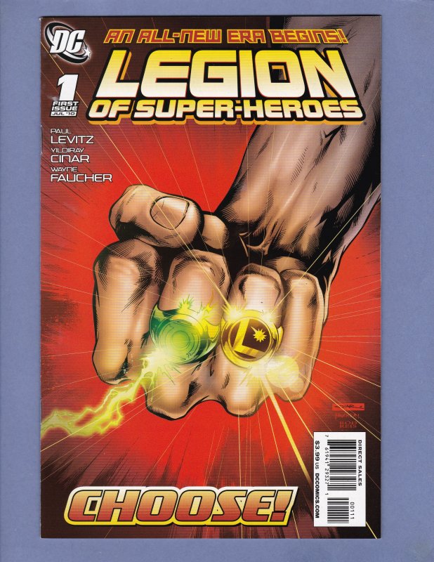 Legion of Super-Heroes #1 NM- DC 2010