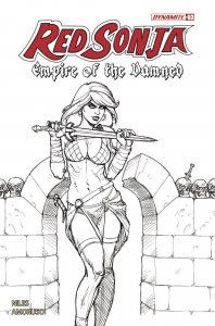 Red Sonja Empire Of The Damned # 2 Variant 1:15 Cover K NM Dynamite Ship June 12