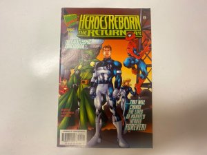 3 Heroes Reborn: The Return MARVEL comic books #1 3 4 24 KM11