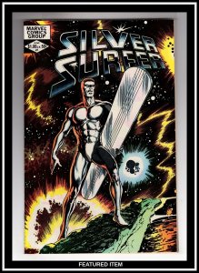 Silver Surfer #1 (1982) Stan Lee & John Byrne One-Shot Classic! / ECA1b
