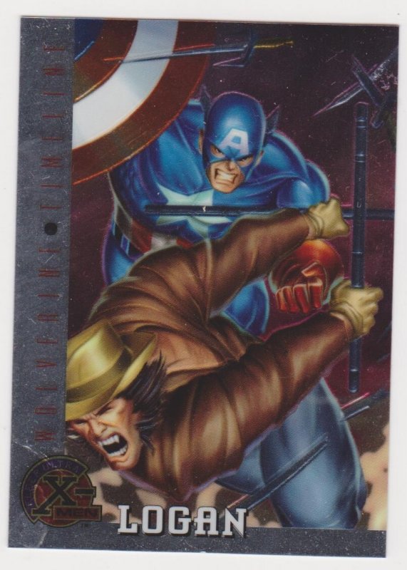 1995 Fleer Ultra X-Men #80 Wolverine Timline