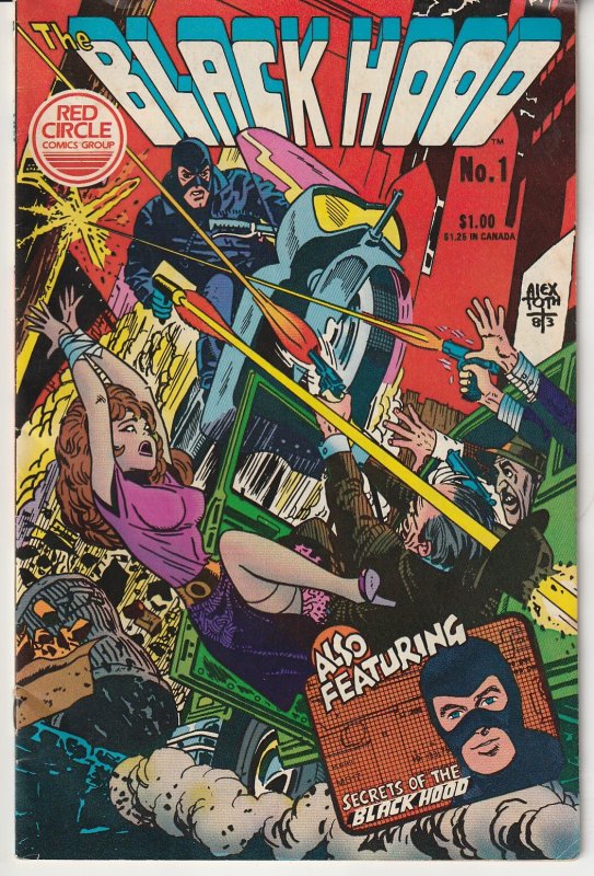 Black Hood(Red Circle) # 1 The Urban Legend with a Mortorcycle !