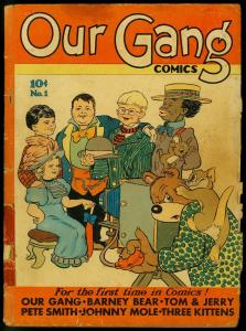 Our Gang Comics #1 1942- Walt Kelly- 1st Tom & Jerry G-