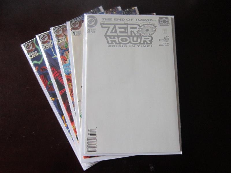 Zero Hour Crisis in Time (1994) #0A-4A - Avg 8.5/VF+ - 1994