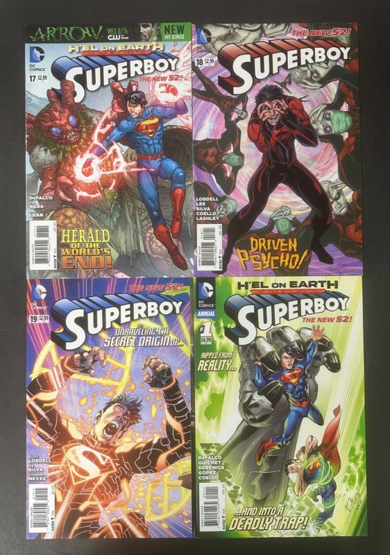 Superboy (2011) #0-3, 5-19 + Annual #1 VF/NM Lot of 20 DC