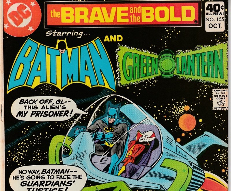 Brave and The Bold # 155 GREEN LANTERN !