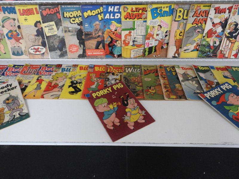 Huge Lot of Gold/Bronze/Silver Age Comics W/ Iron Man, Donald Duck and more!