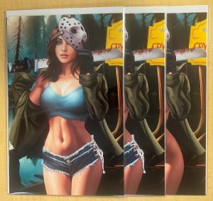 Friday The 13th Jason Voorhees Cosplay 3 Book Set by Jose Cano Cool Comics Excl