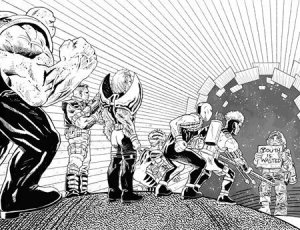 Assorted Crisis Events #6 Cover D Eric Zawadzki Youngblood B/W Virgin Var