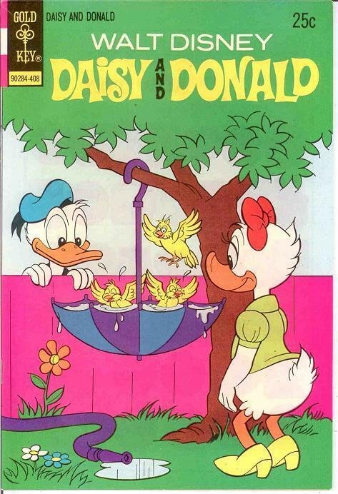 DAISY & DONALD 6 VF-NM    August 1974 Disney classic COMICS BOOK