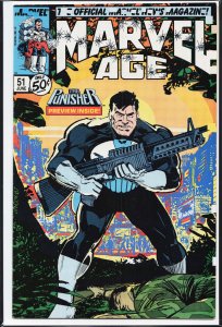 Marvel Age #51 (1987) Punisher