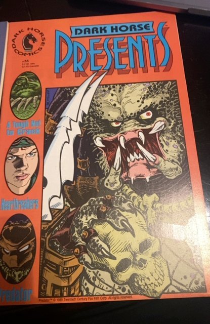 Dark Horse Presents #35 and #35 (1989)ealy alien vs predator