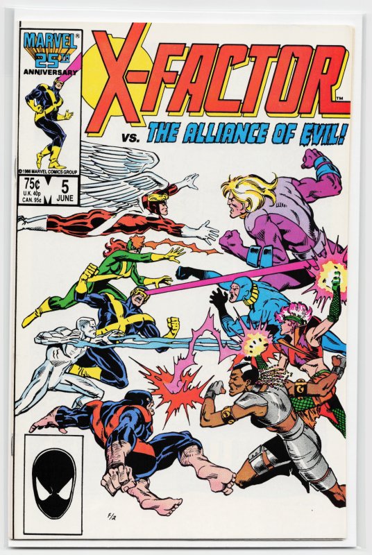 X-Factor #5 (1986) X-Factor [Key Issue]